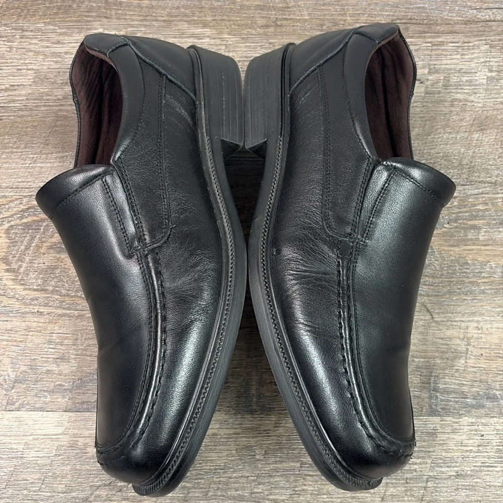 Jousen MY809  Men’s Black Slip On Loafers Size 8